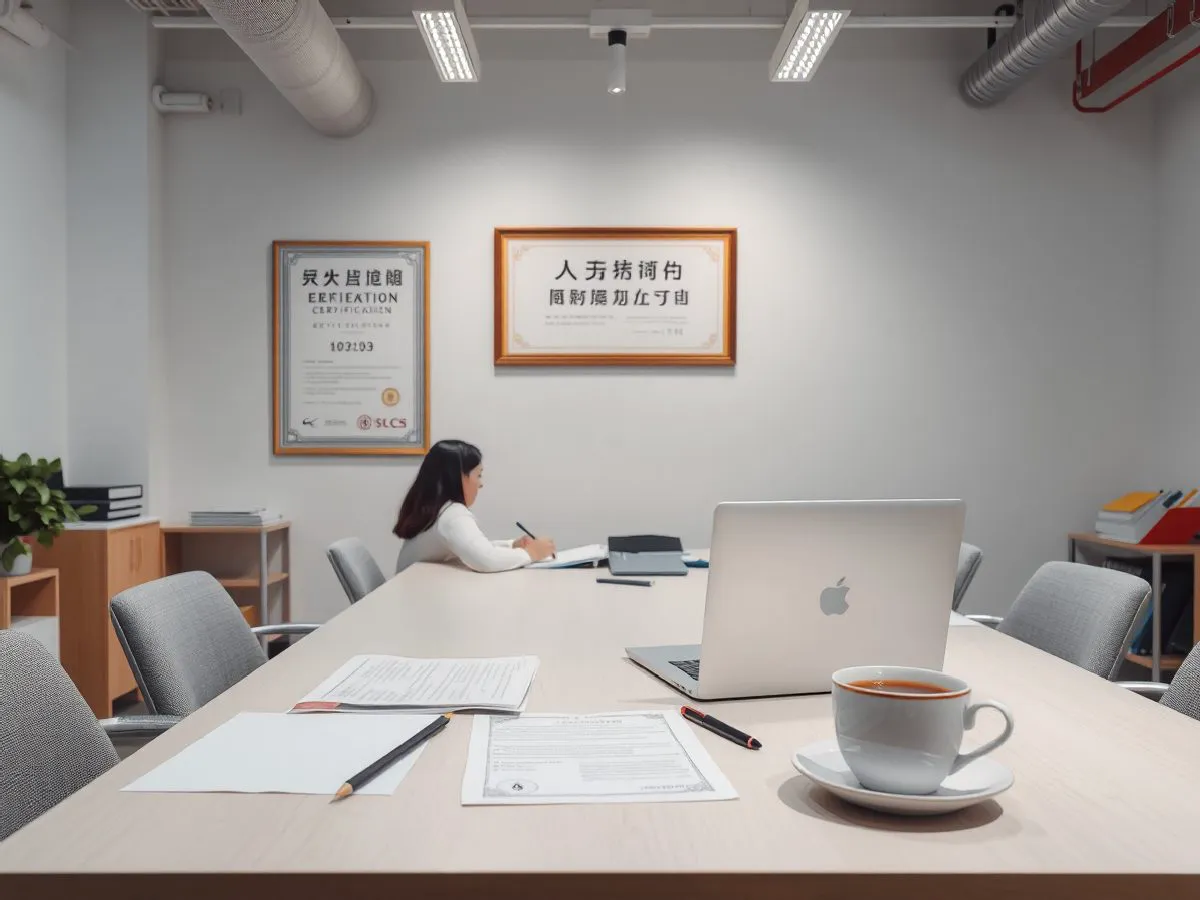 乐天堂FUN88公司CS2级认证证书展示场景